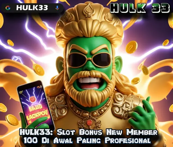 HULK33: Slot Bonus New Member 100 Di Awal Paling Profesional